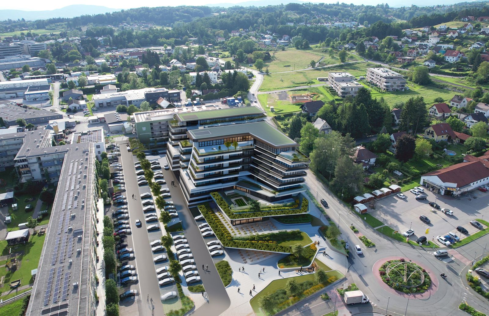 Zukunftsprojekte und Entwicklungsflächen im Umfeld des Ortszentrums Hart bei Graz
